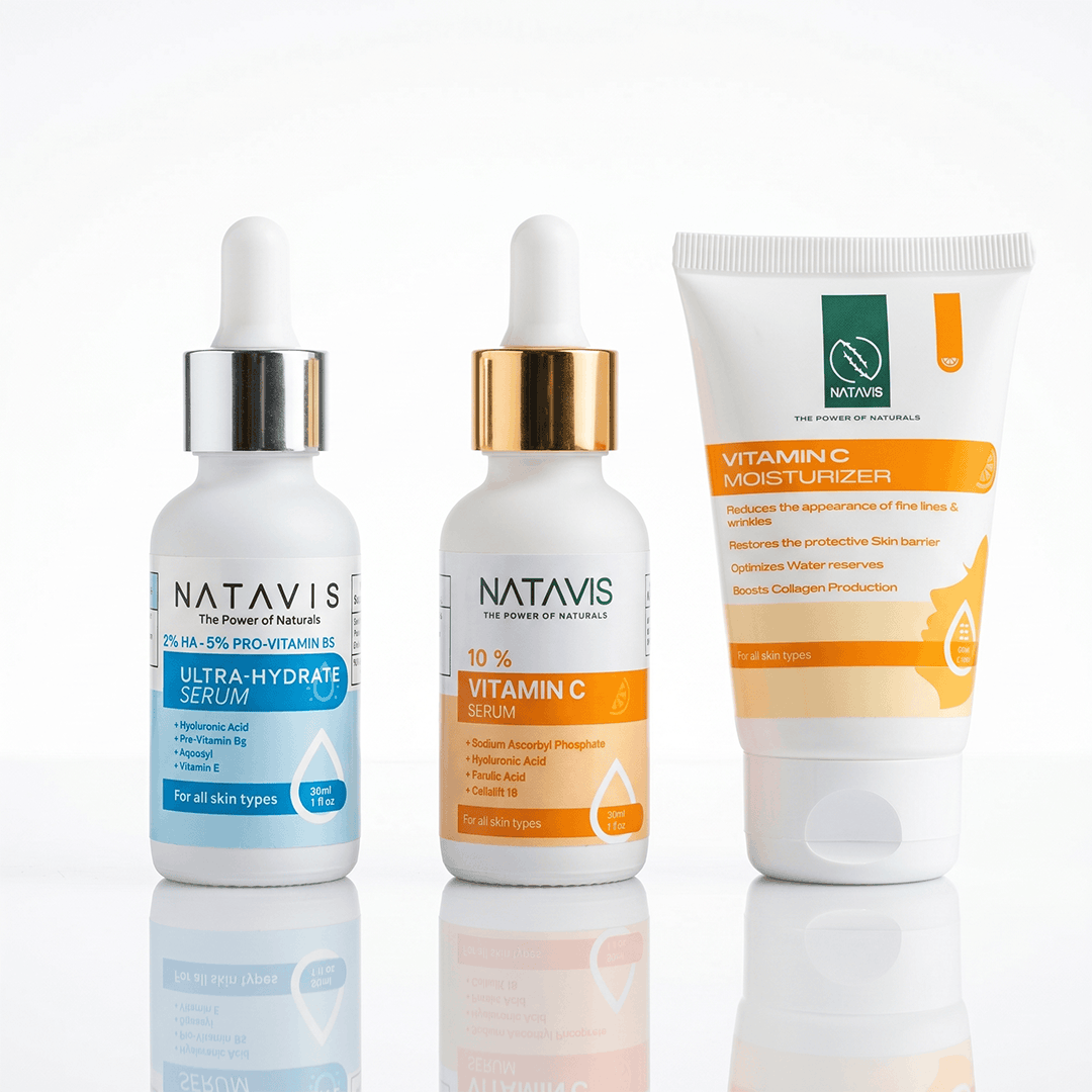 Dullness and Deep Hydration Skin Routine (Combination Skin) Natavis
