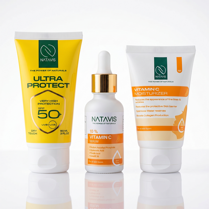 Sun Protection Skin Routine (Dry Skin)