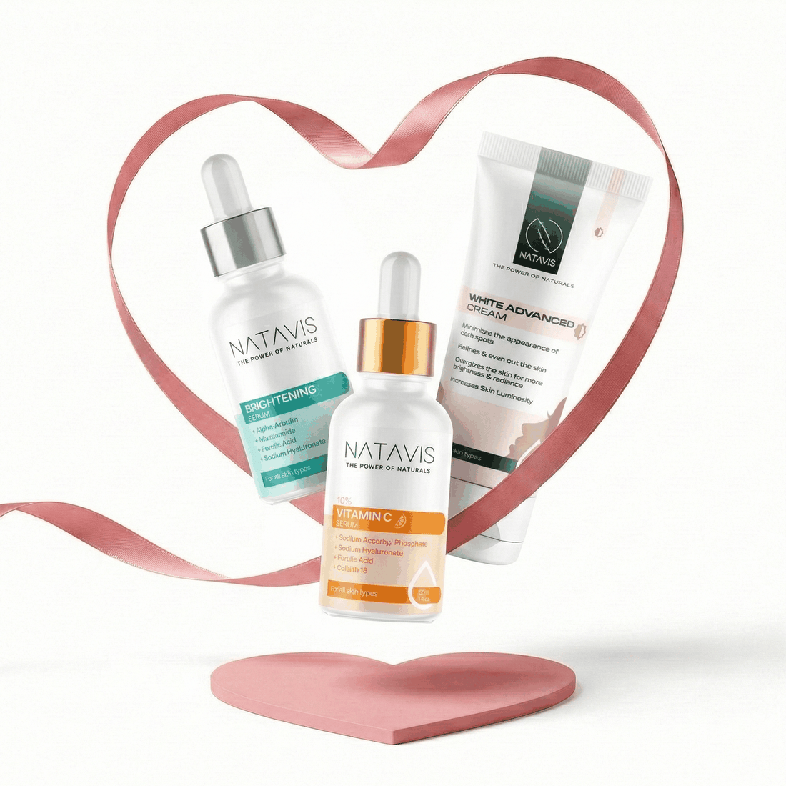 Brightening Essentials Skincare Routine Natavis