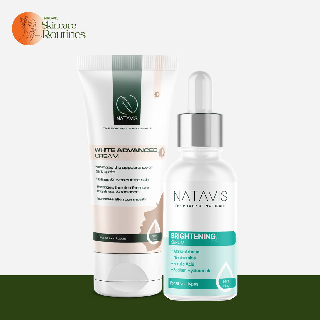 Dark Spot and Pigmentation Skin Routine (Combination Skin) Natavis