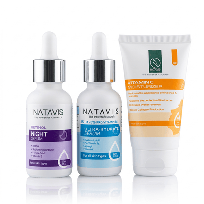 Lines and Wrinkles Skin Routine (Combination Skin) Natavis