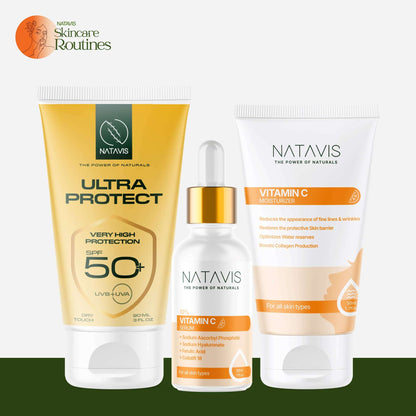 Sun Protection Skin Routine (Dry Skin) Natavis